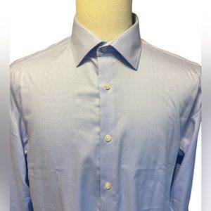 Michael Kors Button Down Dress Shirt Men’s Large Light Blue